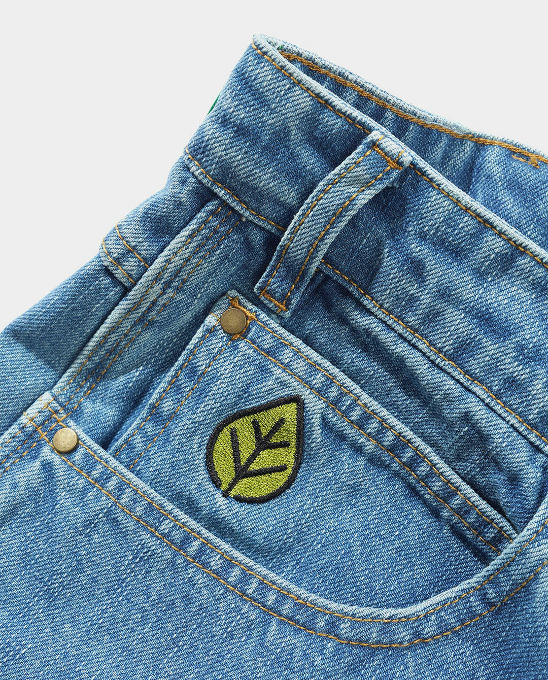 Butter Goods - Weathergear Denim Shorts - Streaky Indigo Shorts Butter Goods