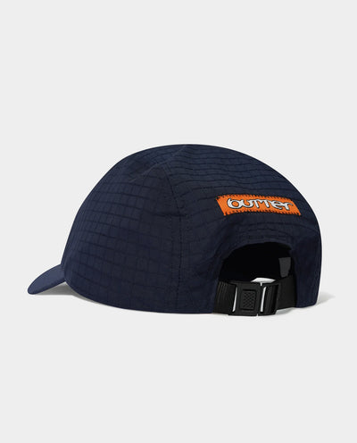 Butter Goods - Witness 4 Panel Cap - Navy Hats Butter Goods