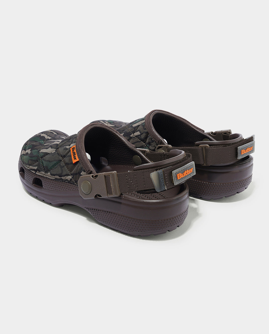 Butter Goods X Crocs - Classic Clog - Bark/Camo Shoes Butter Goods
