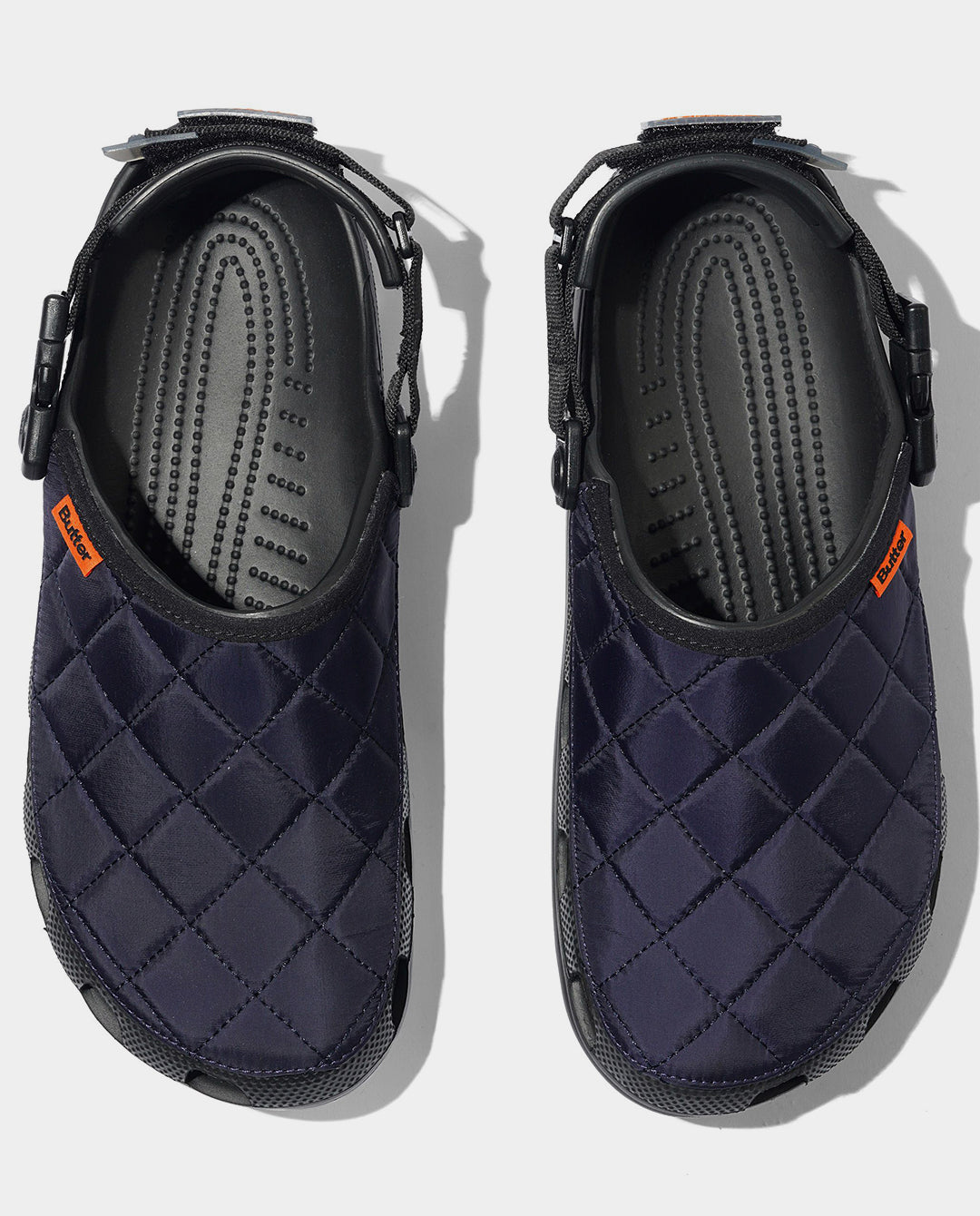 Butter Goods X Crocs - Classic Clog - Black/Navy Shoes Butter Goods