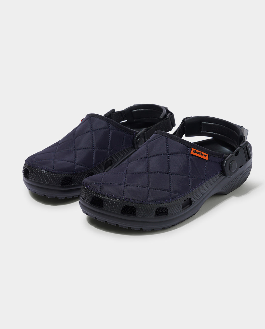 Butter Goods X Crocs - Classic Clog - Black/Navy Shoes Butter Goods