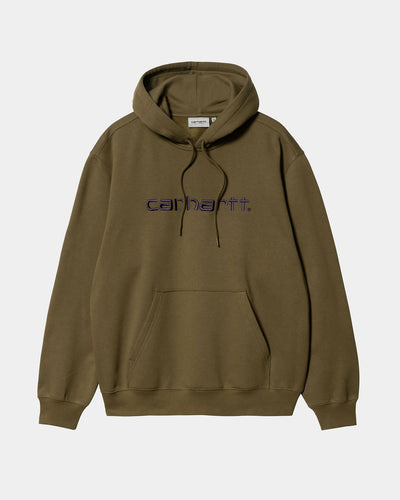 Carhartt - Hooded Carhartt Sweat - Highland / Cassis