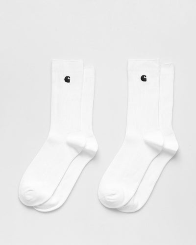 Carhartt - Madison Pack Socks - White / Black
