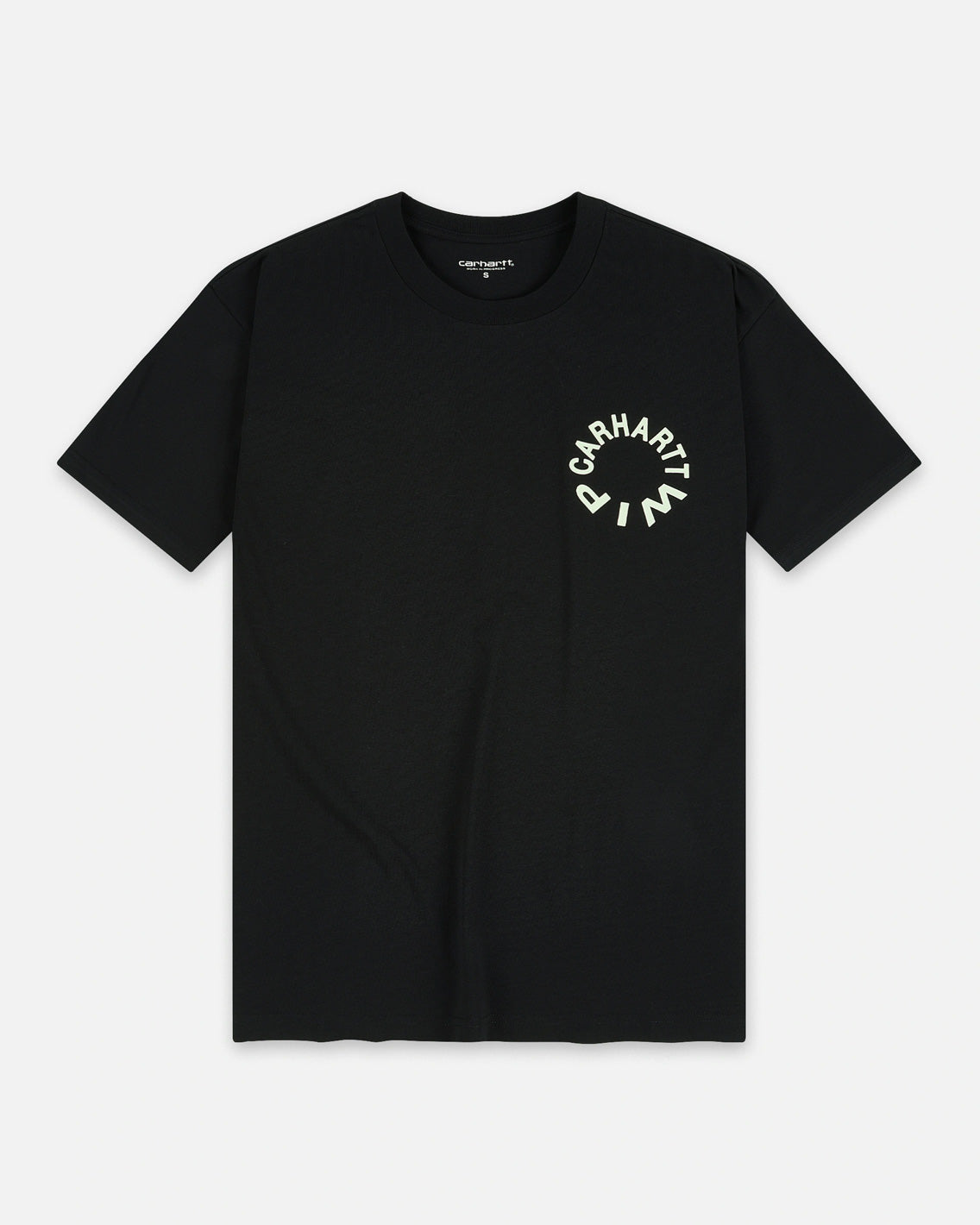 Carhartt - Work Varsity T-Shirt - Black / Wax