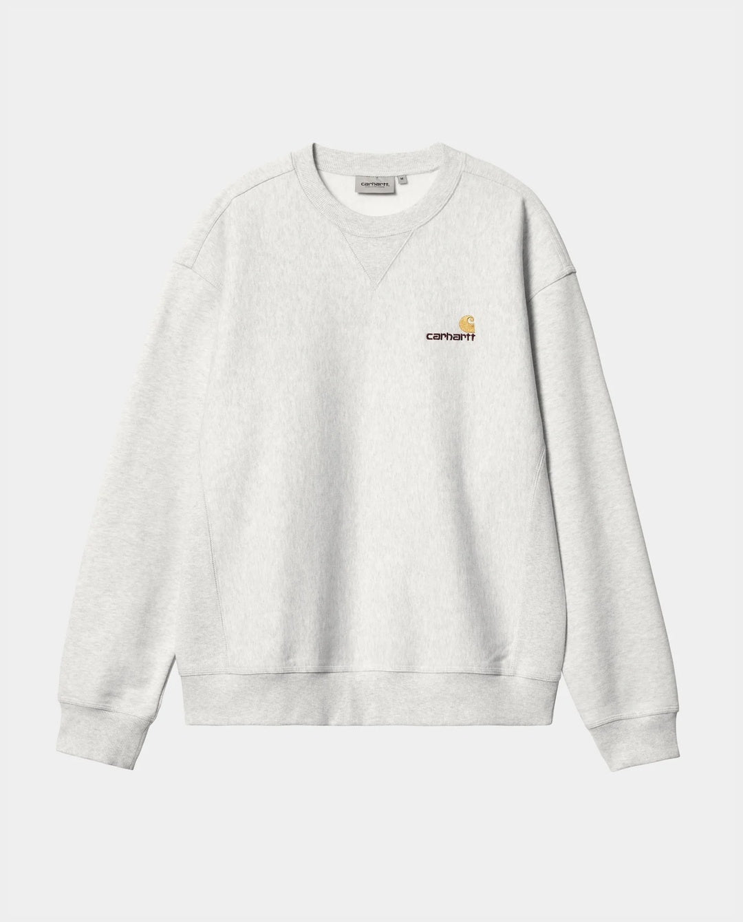 Carhartt WIP - American Script Sweat - Ash Heather Crewneck Carhartt