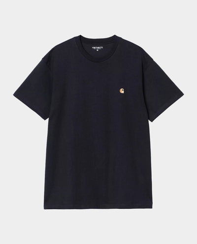Carhartt WIP - Chase T-Shirt - Dark Navy/Gold T-Shirts Carhartt