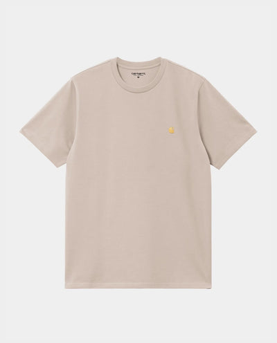 Carhartt WIP - Chase T-Shirt - Dusky Beige T-Shirts Carhartt