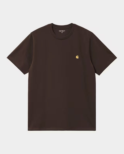 Carhartt WIP - Chase T-Shirt - Tobacco/Gold T-Shirts Carhartt