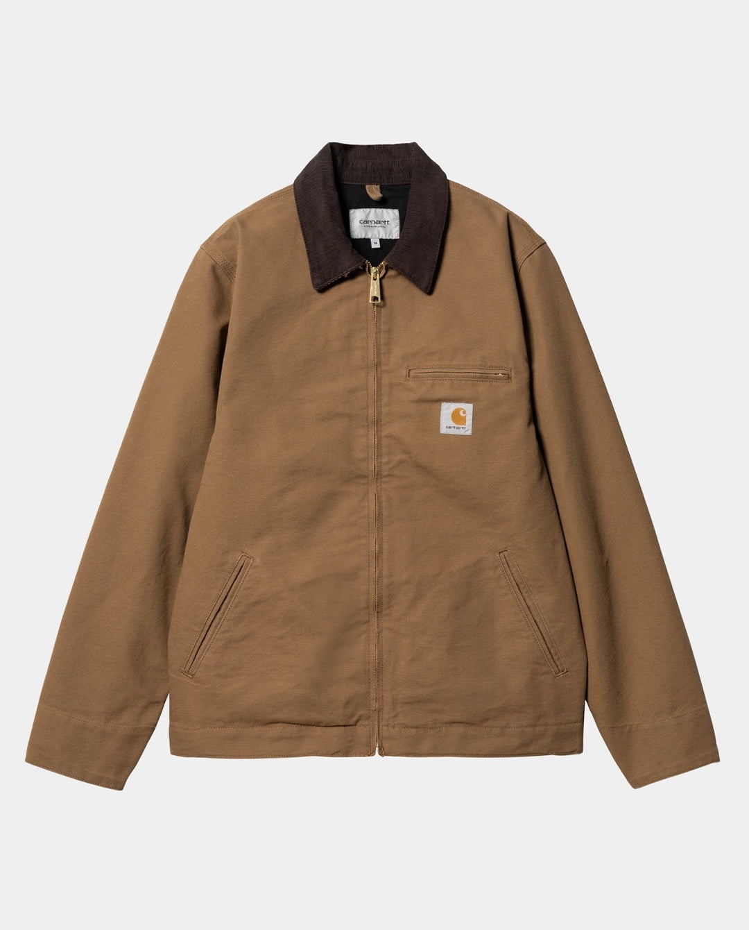 Carhartt WIP - Detroit Jacket - Hamilton Brown & Tobacco Rinsed Jackets Carhartt