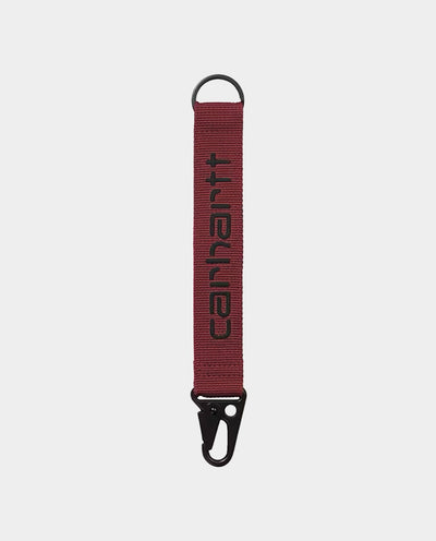 Carhartt WIP - Jaden Keyholder - Scarlet/Graphite Lifestyle Carhartt