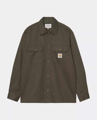 Carhartt WIP - L/S Craft Shirt - Cypress Shirts Carhartt