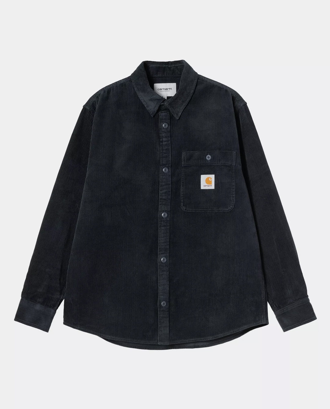 Carhartt WIP - L/S Flint Shirt - Deep Night Shirts Carhartt