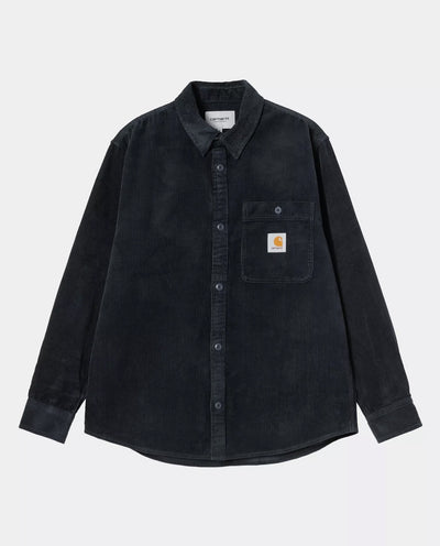 Carhartt WIP - L/S Flint Shirt - Deep Night Shirts Carhartt