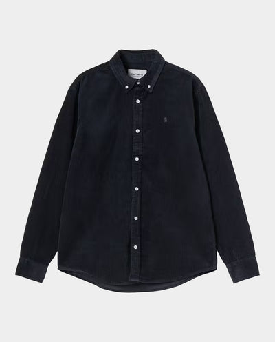 Carhartt WIP - L/S Madison Cord Shirt - Dark Navy Shirts Carhartt