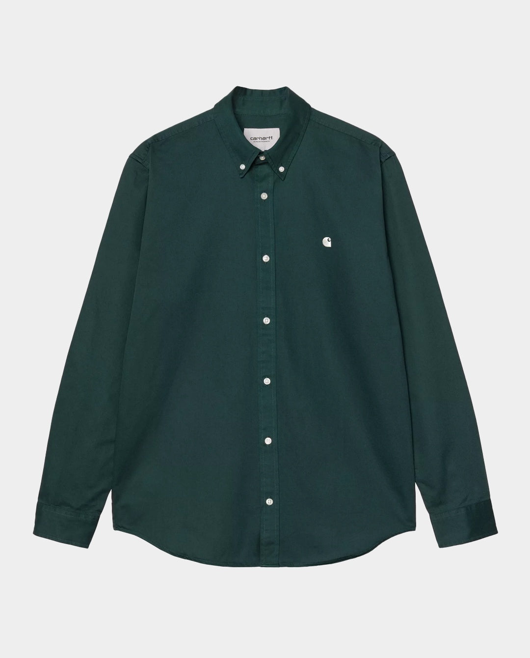 Carhartt WIP - L/S Madison Shirt - Dark Fir/Wax Shirts Carhartt