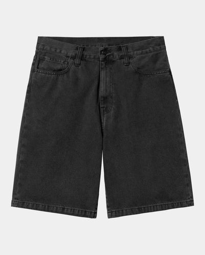 Carhartt WIP - Landon Short - Black Stone Washed Shorts Carhartt