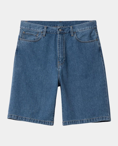 Carhartt WIP - Landon Short - Blue Heavy Stone Wash Shorts Carhartt