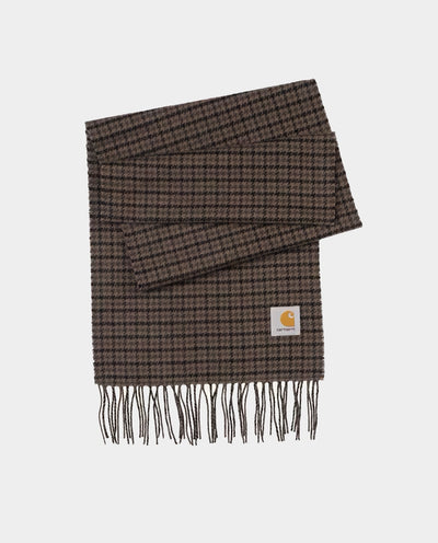 Carhartt WIP - Lowis Scarf - Lowis Houndstooth/Viola Heather Lifestyle Carhartt