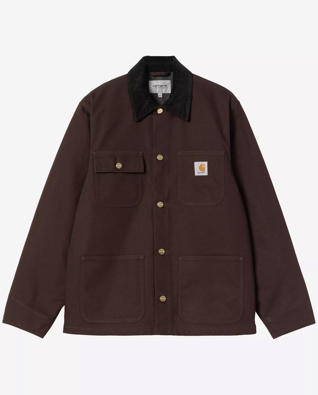 Carhartt WIP - Michigan Coat - Tobacco/Black Rigid Jackets Carhartt