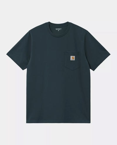 Carhartt WIP - Pocket T-Shirt - Deep Lagoon T-Shirts Carhartt