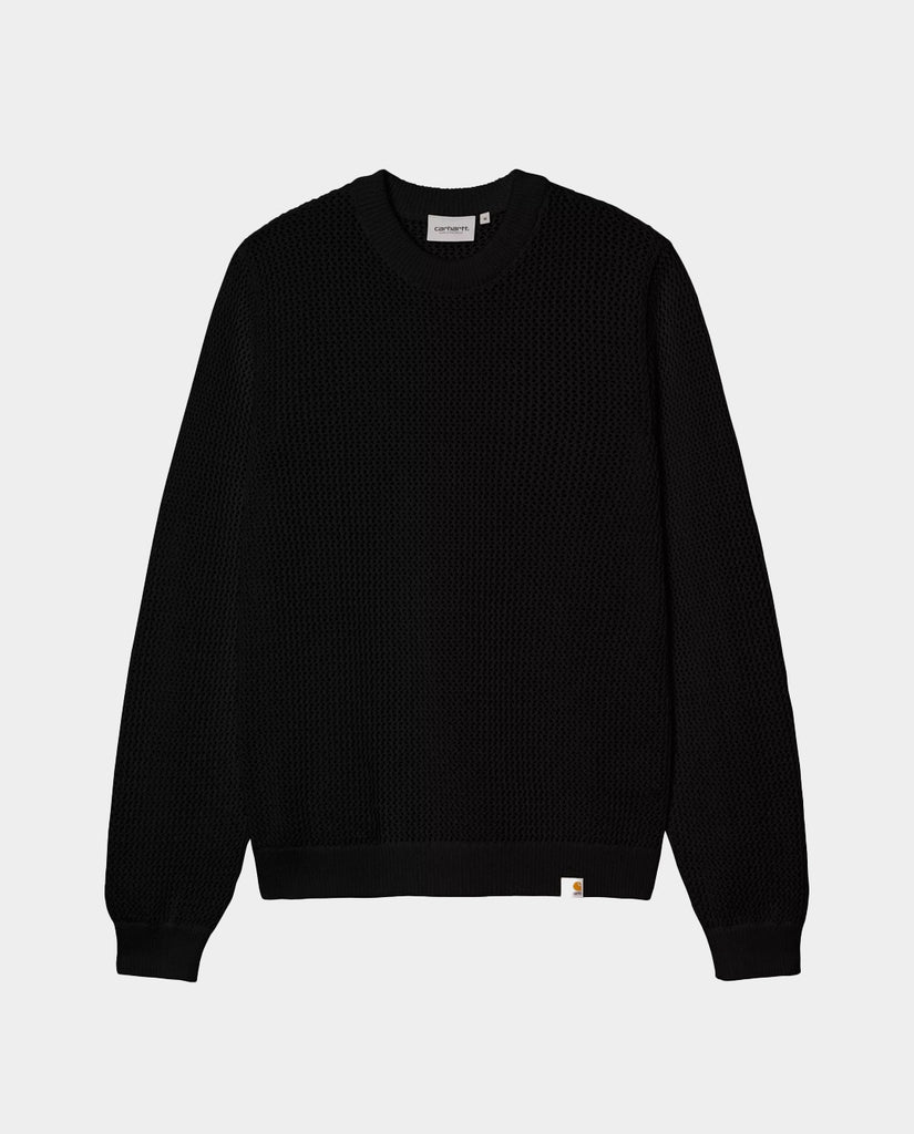 Carhartt WIP - Stockton Sweater - Black | FallenFront NZ