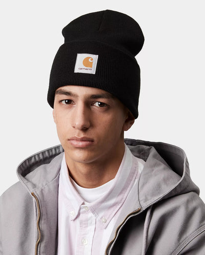 Carhartt WIP - Acrylic Watch Hat - Black Beanie Carhartt