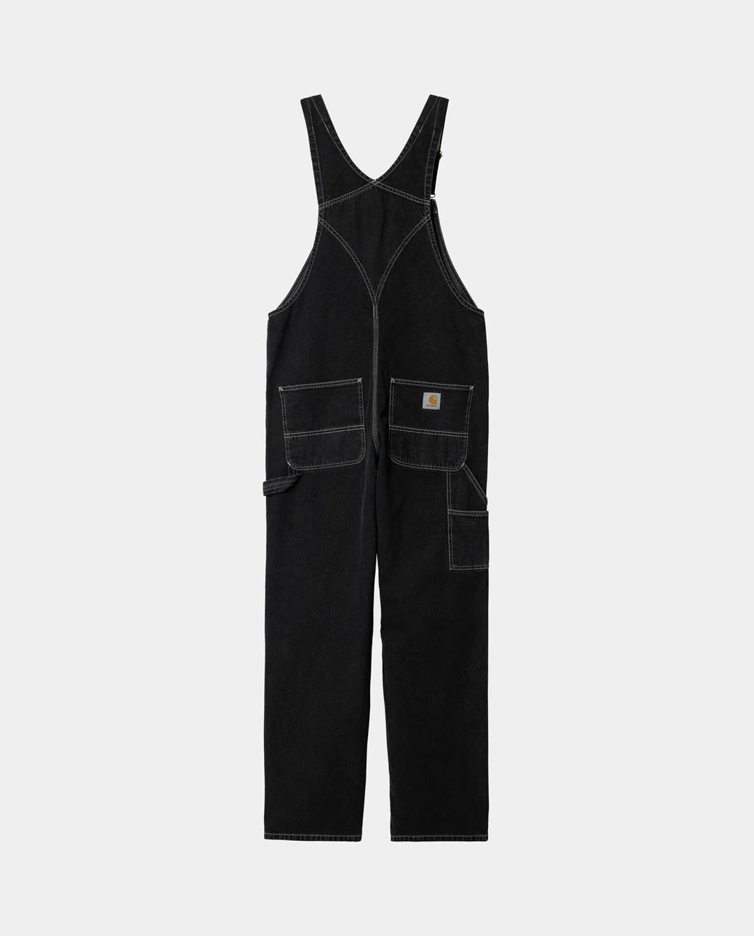 Carhartt WIP - Bib Overall - Black Stone Washed Overalls Carhartt