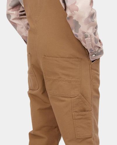 Carhartt WIP - Bib Overall - Hamilton Brown Rinsed Overalls Carhartt