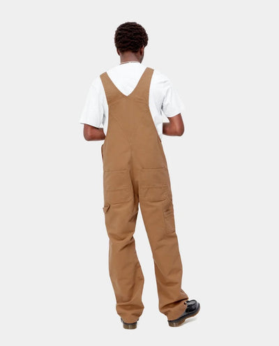Carhartt WIP - Bib Overall - Hamilton Brown Rinsed Overalls Carhartt