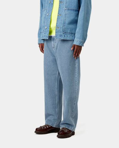 Carhartt WIP - Double Knee Pant - Blue Stone Bleached Pants Carhartt