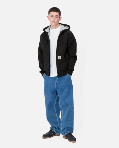Carhartt WIP - Car-Lux Hooded Jacket - Black/Grey Jackets Carhartt   