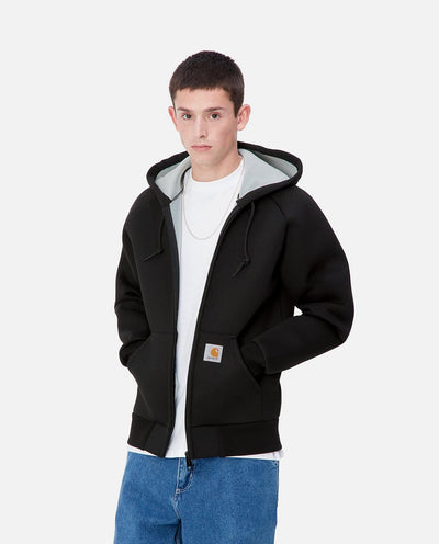 Carhartt WIP - Car-Lux Hooded Jacket - Black/Grey Jackets Carhartt   