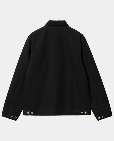 Carhartt WIP - Detroit Jacket - Black Rinsed Jackets Carhartt