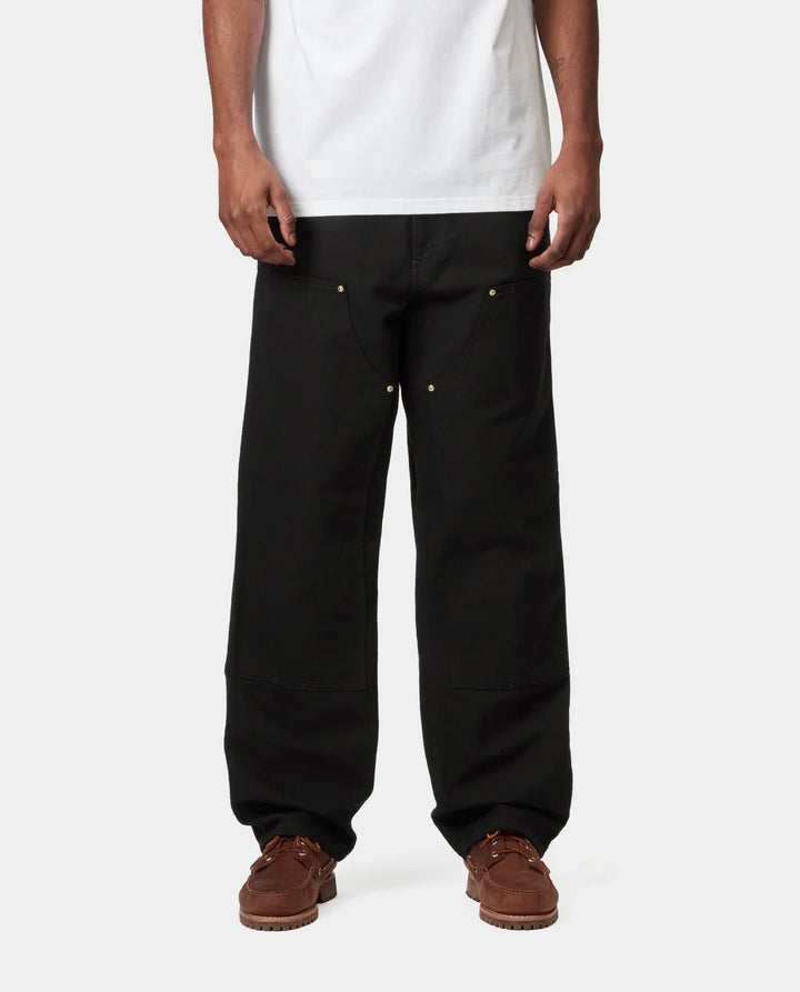Carhartt WIP Double Knee Pant in Black | FallenFront NZ