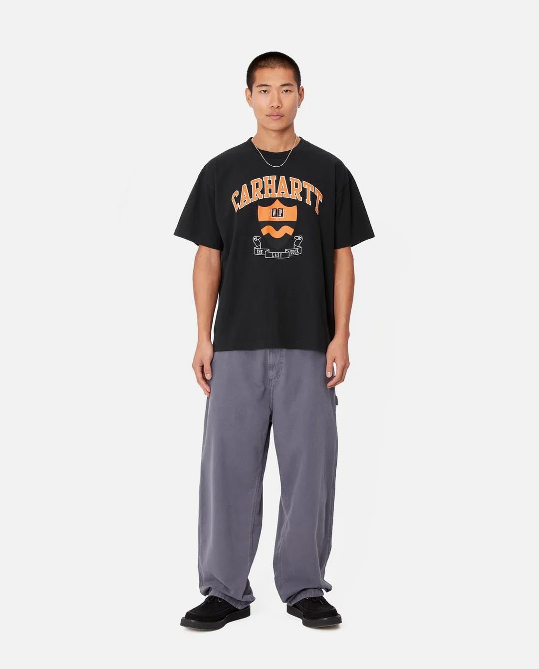 Carhartt WIP - Lazy Duck Academy T-Shirt - Black T-Shirts Carhartt