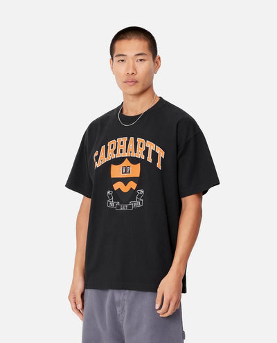 Carhartt WIP - Lazy Duck Academy T-Shirt - Black T-Shirts Carhartt