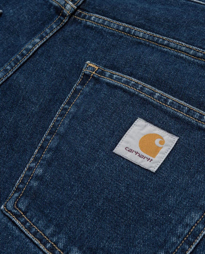 Carhartt WIP - Newel Pant - Blue Stone Washed Pants Carhartt   