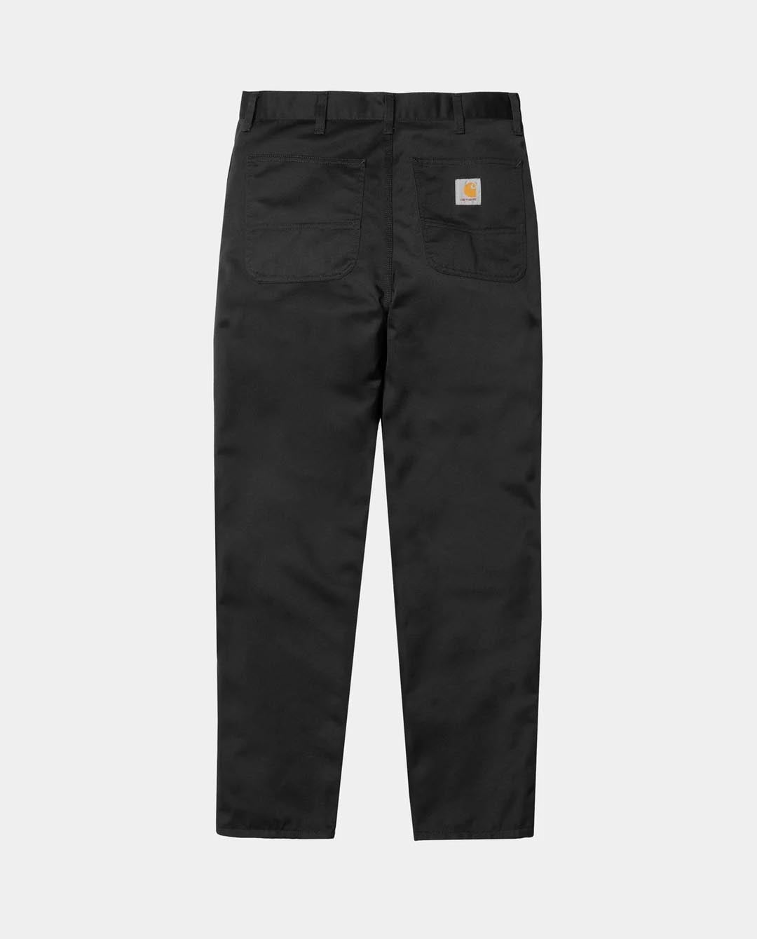 Carhartt WIP - Simple Pant - Black Rinsed Pants Carhartt   