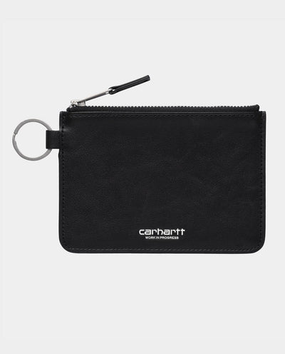 Carhartt WIP - Vegas Zip Wallet - Black/White Wallets Carhartt
