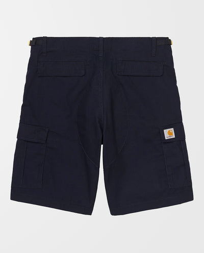 Carhartt - Aviation Short - Navy Rinsed Shorts Carhartt   