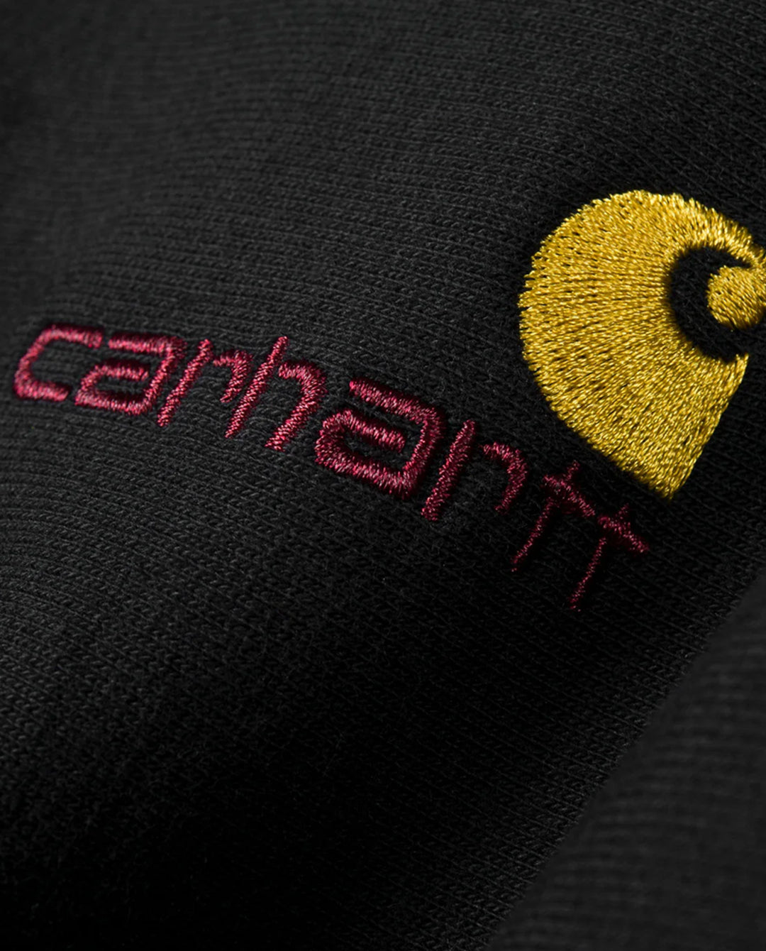 Carhartt WIP - American Script Sweat - Black Crewneck Carhartt
