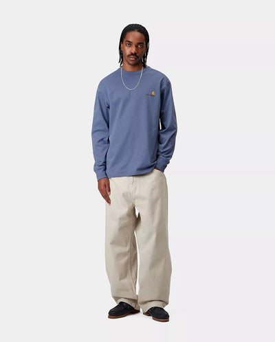 Carhartt WIP - American Script Sweat - Blue Iris Crewneck Carhartt
