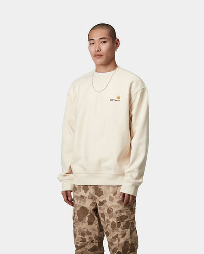 Carhartt WIP - American Script Sweat - Natural Crewneck Carhartt