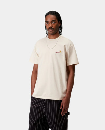 Carhartt WIP - American Script T-Shirt - Natural T-Shirts Carhartt