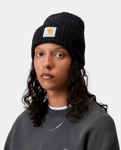 Carhartt WIP - Anglistic Beanie - Speckled Black
