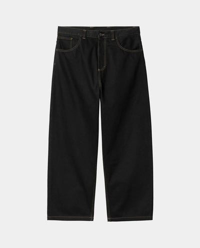 Carhartt WIP - Brandon Pant - Black Rinsed Pants Carhartt