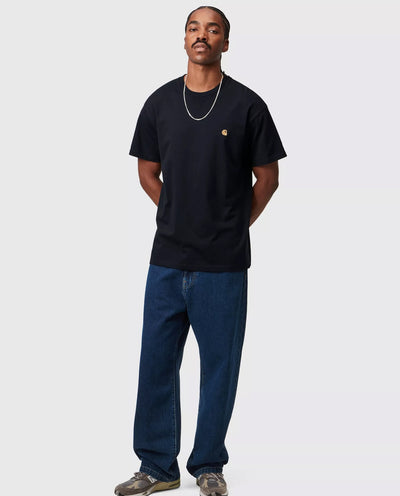 Carhartt WIP - Chase T-Shirt - Dark Navy/Gold T-Shirts Carhartt