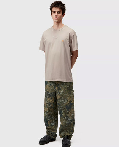 Carhartt WIP - Chase T-Shirt - Fleur De Sel/Gold T-Shirts Carhartt