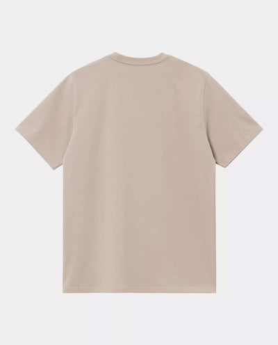 Carhartt WIP - Chase T-Shirt - Fleur De Sel/Gold T-Shirts Carhartt