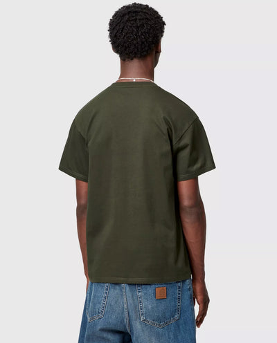 Carhartt WIP - Chase T-Shirt - Olive/Gold T-Shirts Carhartt